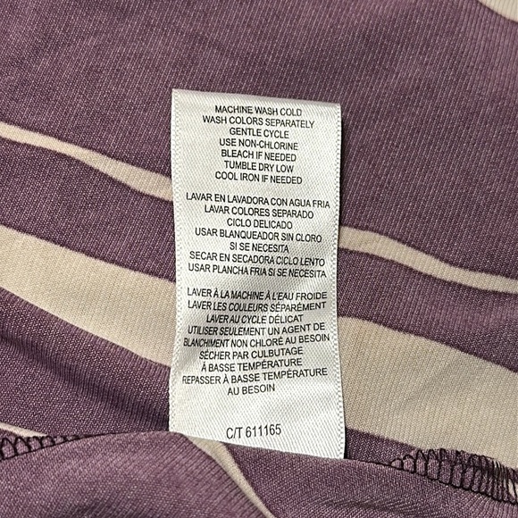 Taylor Dress Printed Asymmetrical-Hem‎ Long-Sleeve, Women's Size 4 Petite - Picture 11 of 11